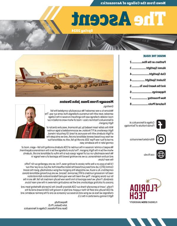 The Ascent - College of Aeronautics Newsletter